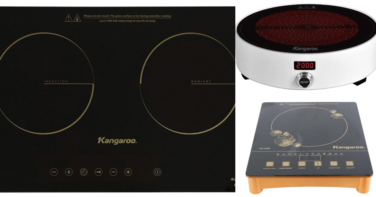 Giá bếp hồng ngoại Kangaroo bao nhiêu? Nên mua sản phẩm bếp hồng ngoại Kangaroo nào?