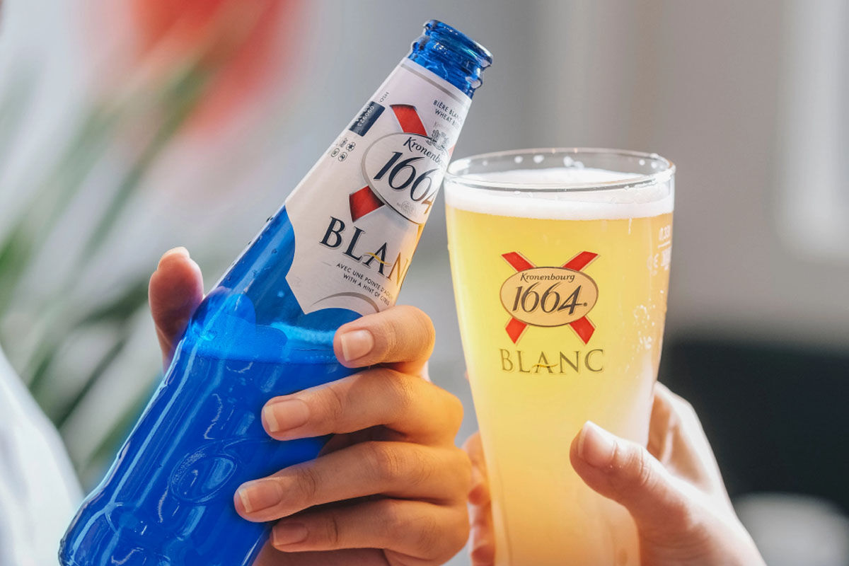 Giá bia 1664 Blanc nhập khẩu dịp cận Tết Nguyên đán 2024