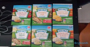 Giá bột ăn dặm Heinz cho bé tháng 4/2019