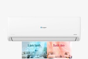 Giá điều hòa Casper 2 chiều 18000 BTU GH-18IS35 giảm sâu chạm đáy, lựa chọn "ngon - bổ - rẻ" cho phòng 20 - 30m2