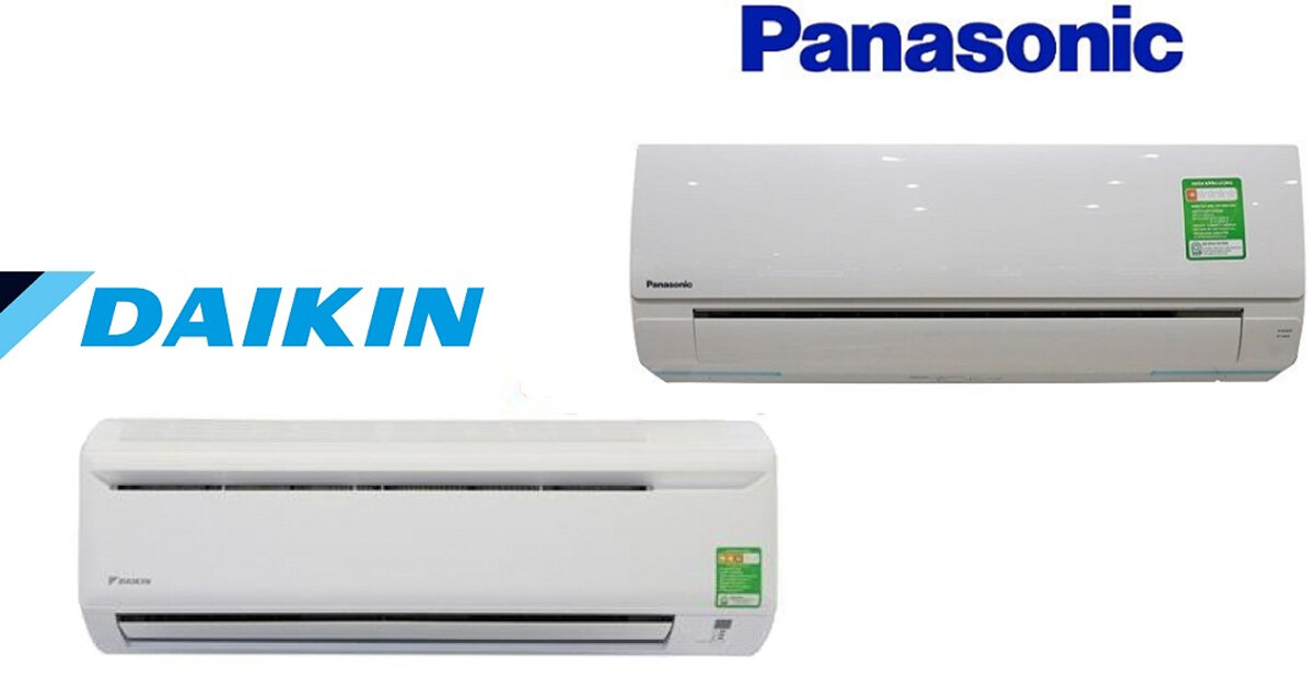 Giá điều hòa Panasonic hay máy lạnh Daikin rẻ hơn?