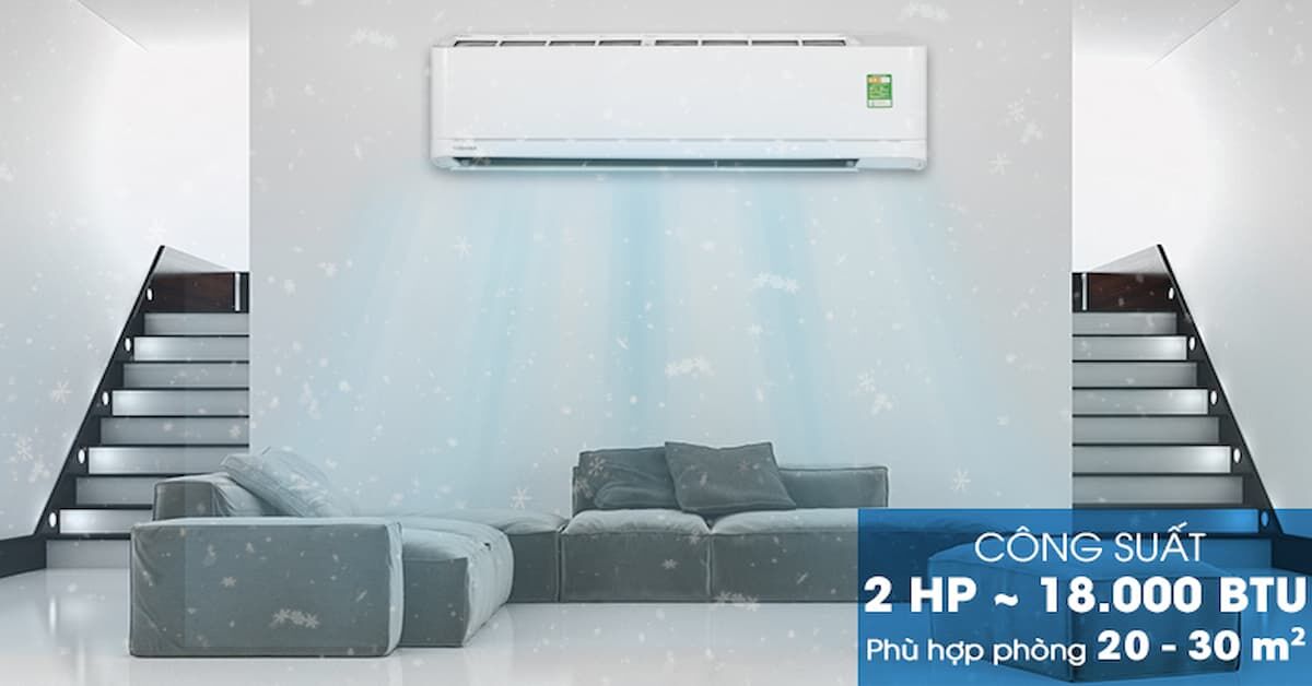 Giá điều hòa Toshiba 18000 BTU bao nhiêu tiền? TOP lựa chọn giá rẻ nhất 2023