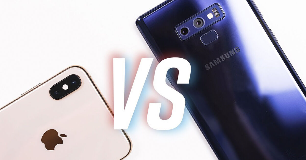 Giá iPhone Xs Max cao "chót vót" có đáng mua hơn so với điện thoại Samsung Galaxy Note 9