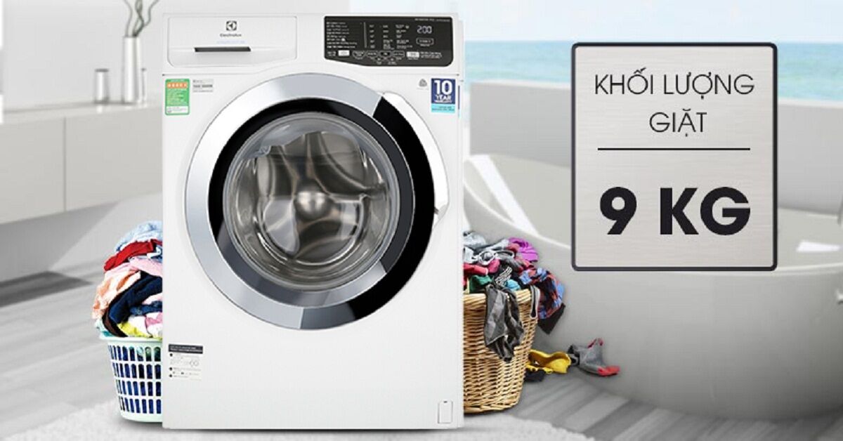 Giá máy giặt Electrolux 9kg bao nhiêu tiền?