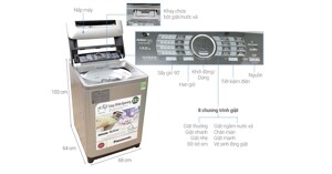 Giá máy giặt Panasonic 13.5 kg NA-F135X1SR bao nhiêu tiền? Có đáng mua không?