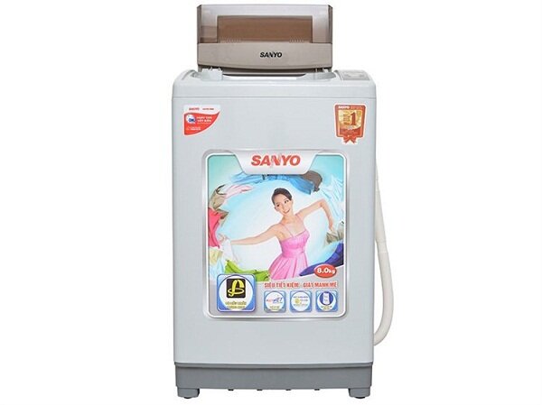 Giá máy giặt Sanyo 8kg rẻ nhất tháng 1/2018