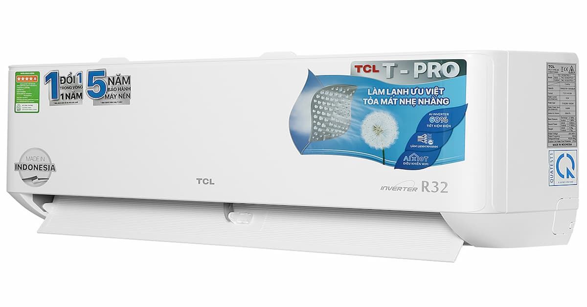 Giá máy lạnh TCL 1,5hp TAC-13CSD/TPG11 gas R32 bao nhiêu tiền hiện nay? Có nên mua không?