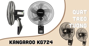 Giá quạt treo tường Kangaroo KG724 bao nhiêu? Vì sao nên mua và sử dụng?