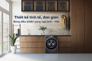 Giá sốc chỉ từ 11 triệu: Khách hàng nhận xét gì về máy giặt LG 14kg Inverter FV1414S3BA