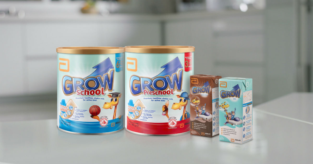 Giá sữa Abbott Grow cho bé trong tháng 11/2017