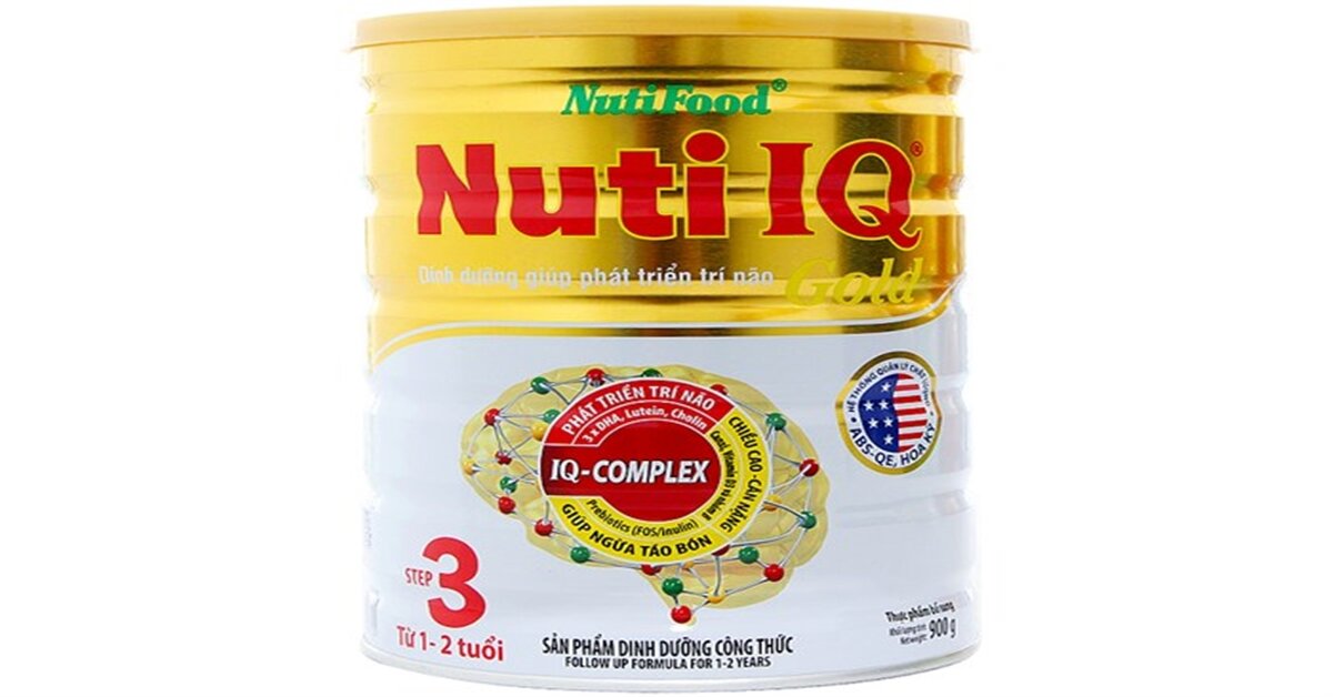 Giá sữa bột Nutifood, sữa công thức Nutifood mới nhất tháng 6/2018
