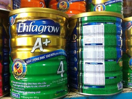 Giá sữa Enfagrow mới nhất trong tháng 1/2018