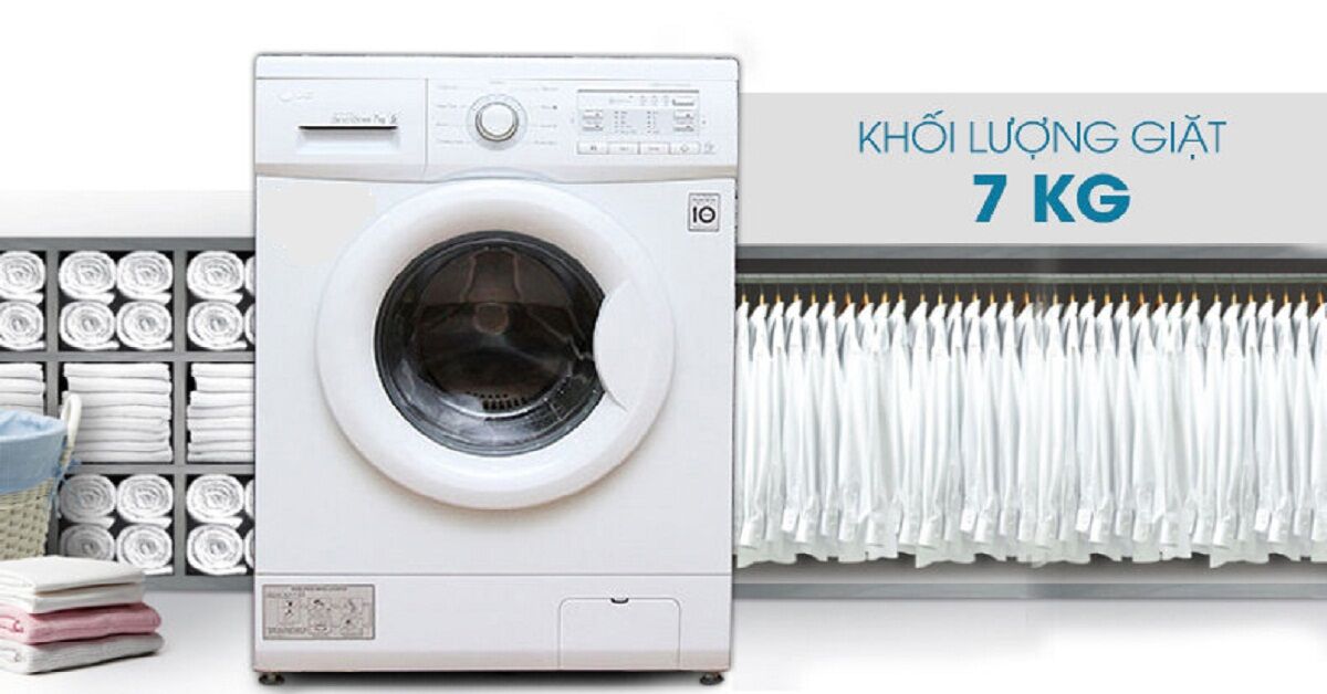 Giải đáp 8 câu hỏi xung quanh máy giặt LG 7kg