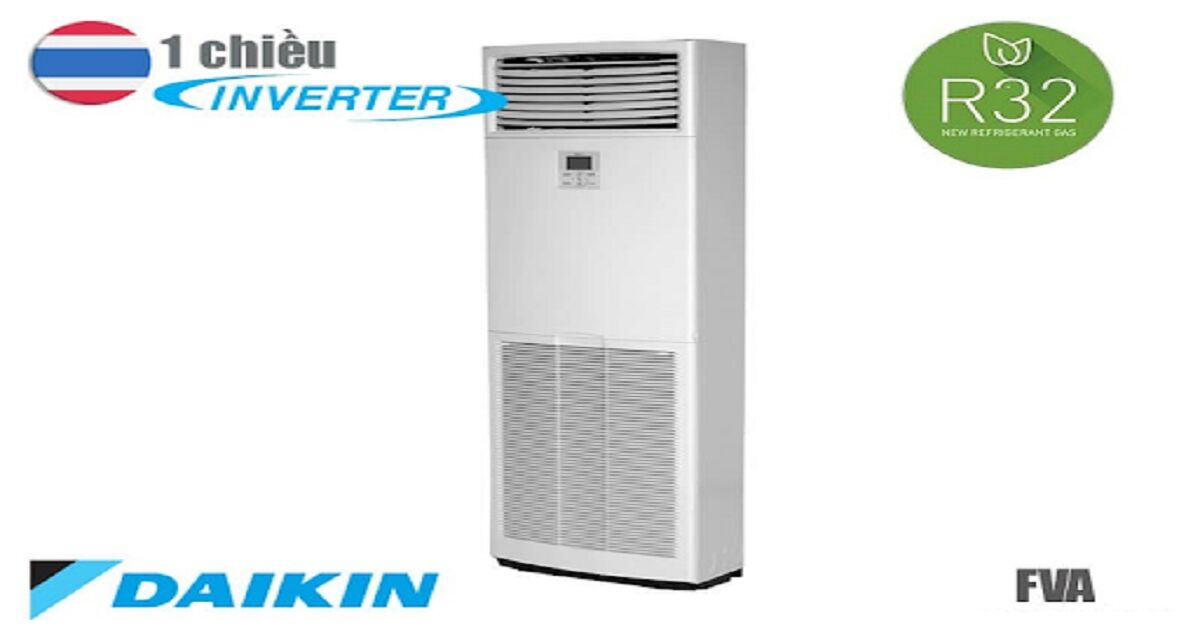 Giải pháp giảm tiếng ồn khi sử dụng điều hòa tủ đứng Daikin FVA100AMVM/RZF100CYM