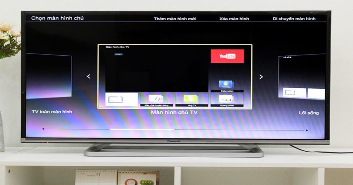 Giao diện My Home Screen trên Smart tivi Panasonic có gì đặc biệt ?
