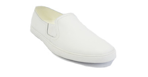 Giày thể thao nữ trắng đế cao không dây giá rẻ