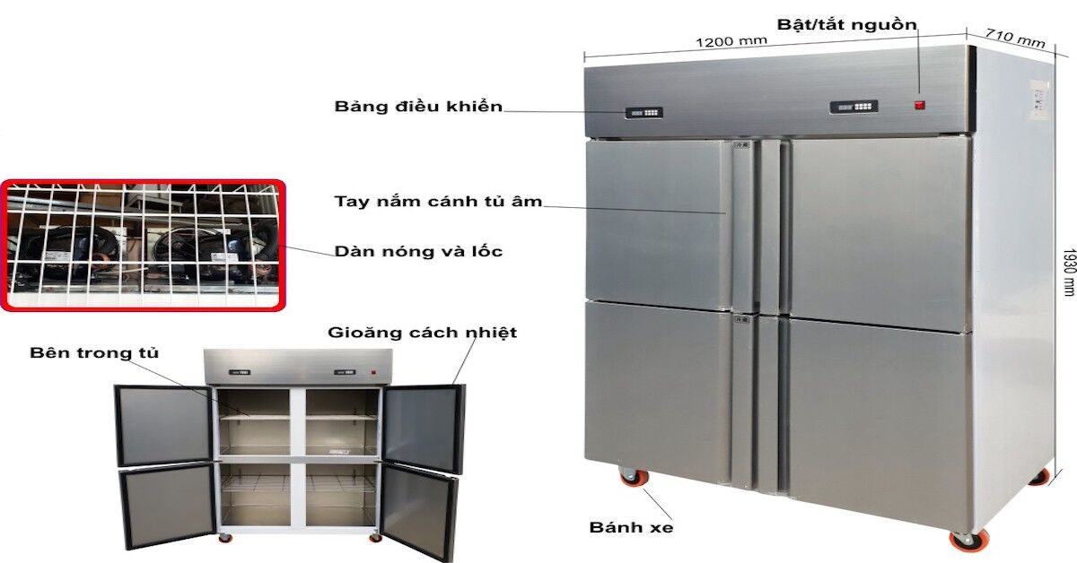 Giới thiệu 3 sản phẩm tủ đông công nghiệp tốt nhất hiện nay