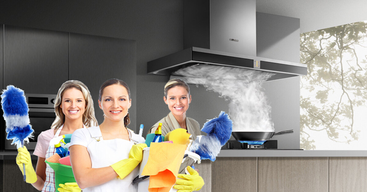 Giới thiệu chi tiết về dịch vụ vệ sinh máy hút mùi bếp tại nhà