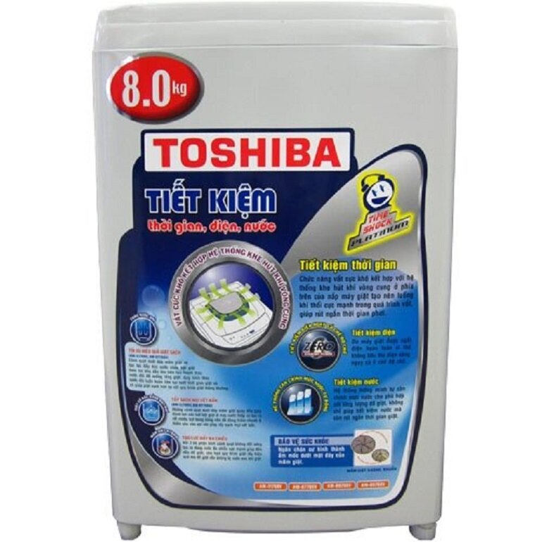 Máy giặt Toshiba lồng đứng 8 kg AW-E89SV