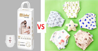 Giữa tã quần Mijuku và tã quần Goodmama loại nào an toàn, thấm hút tốt?