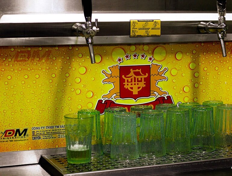 Draft beer is a characteristic of Hanoians