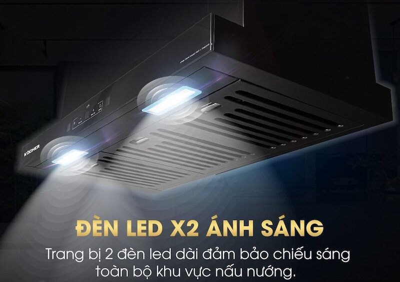 Máy hút mùi Kocher Turbo X-350N người bạn đồng hành hoàn hảo cho không gian bếp