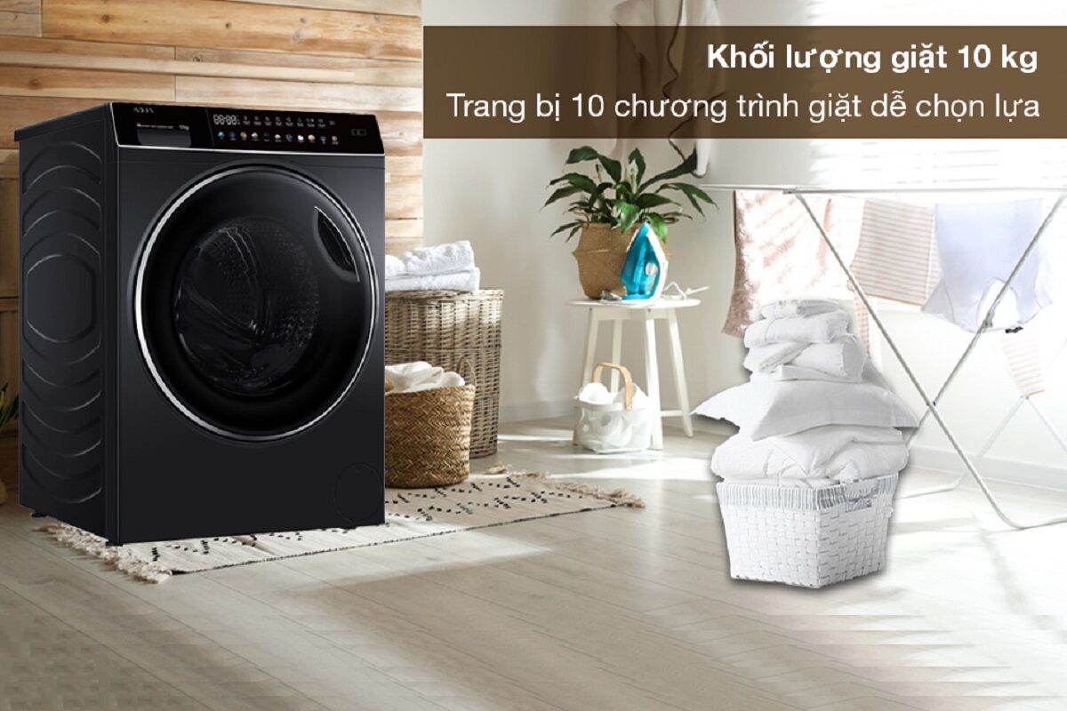 Gợi ý 3 model máy giặt Aqua 10kg giá rẻ nên sử dụng