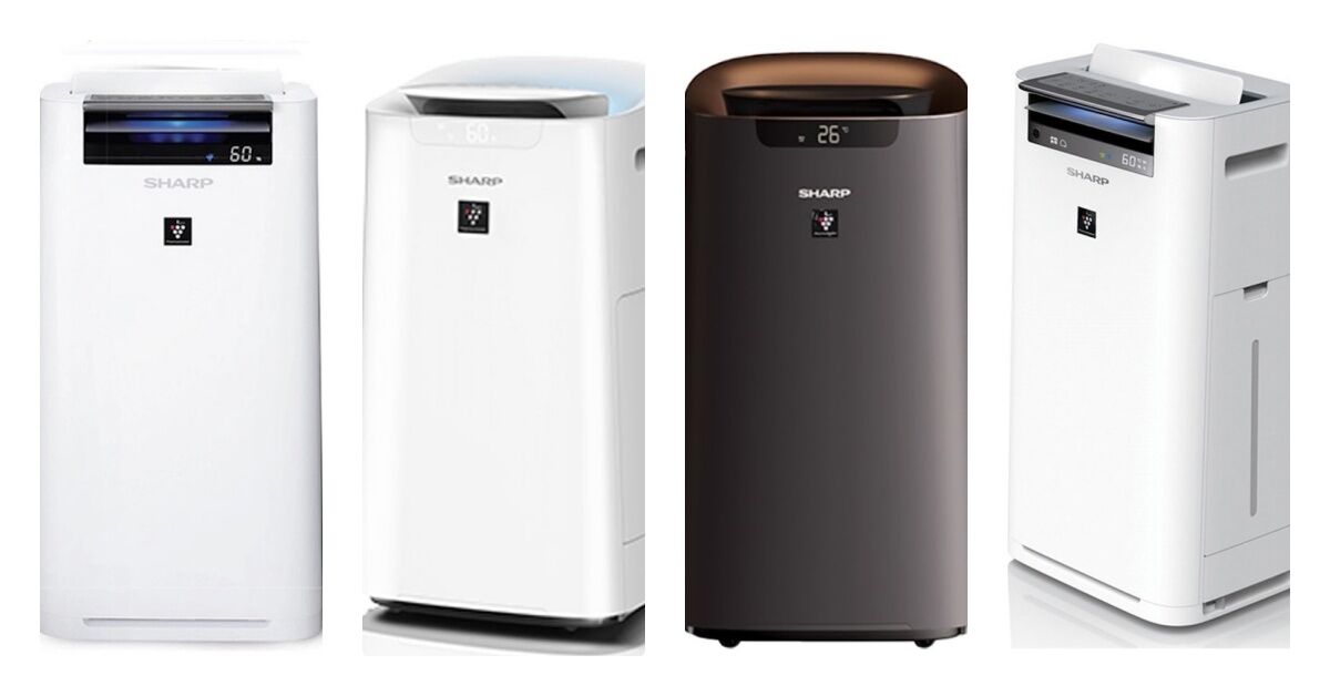 Gợi ý 4 dòng máy lọc không khí tạo ẩm Sharp đáng mua nhất 2022
