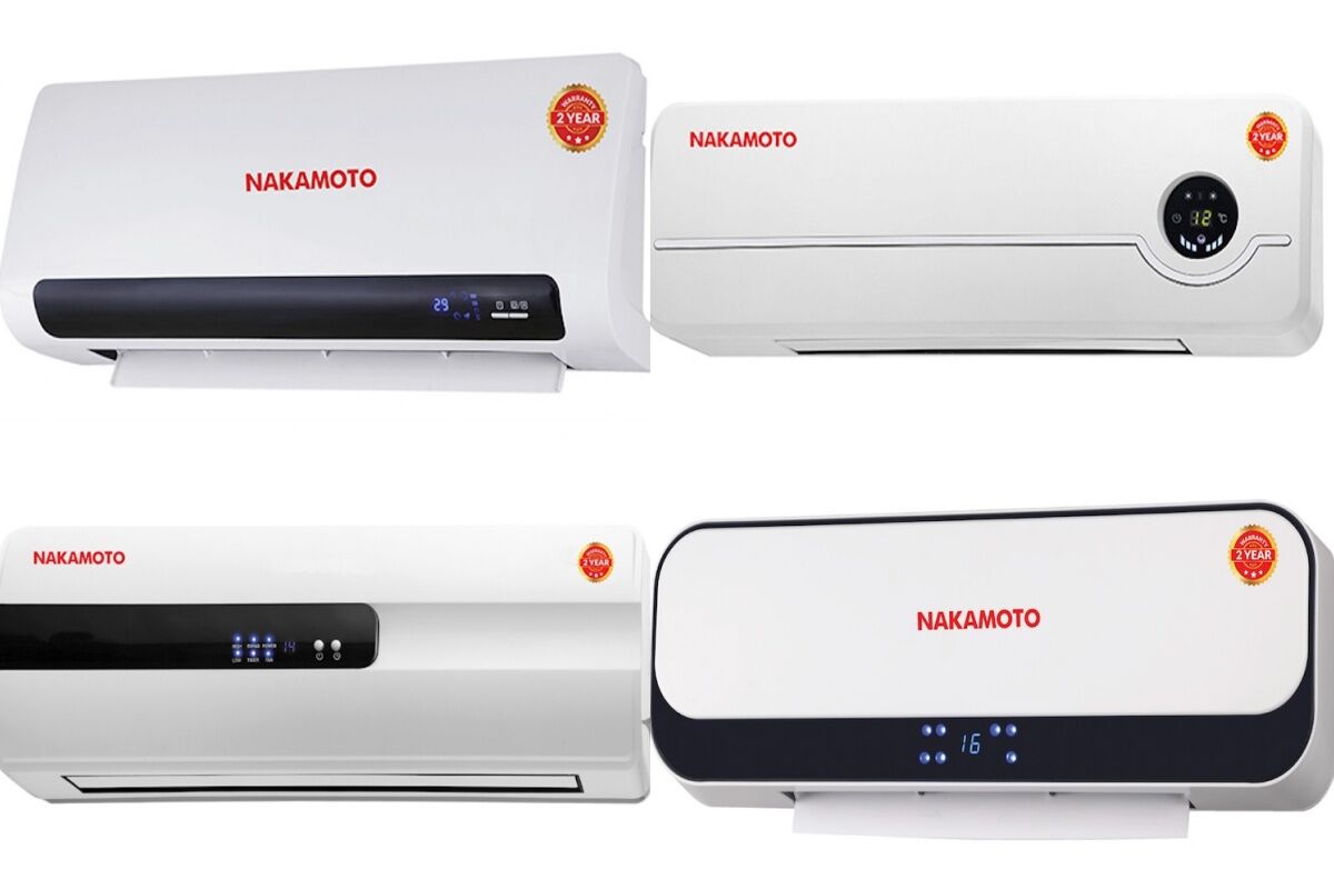 Gợi ý 4 mẫu máy sưởi gốm Nakamoto được tin dùng hiện nay