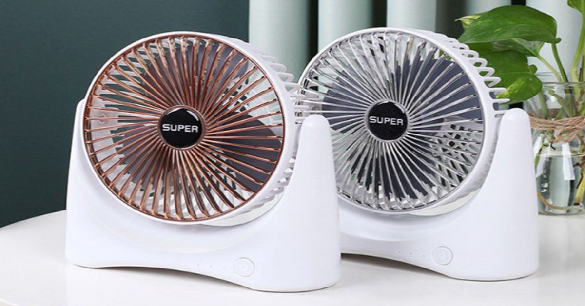 Gợi ý 5 mẫu quạt tích điện cực bền chỉ dưới 2 triệu đồng