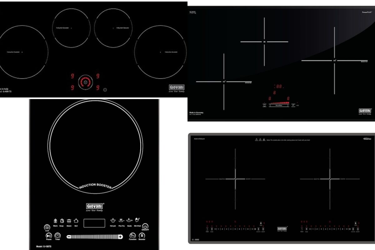 Gợi ý 7 bếp từ Giovani an toàn, chất lượng có giá từ 3 triệu đồng