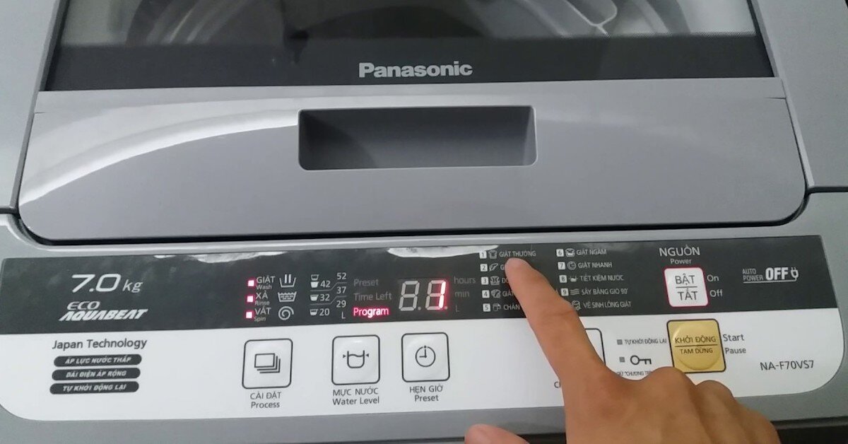 Gợi ý cách tháo máy giặt Panasonic phần mâm giặt chuẩn như thợ
