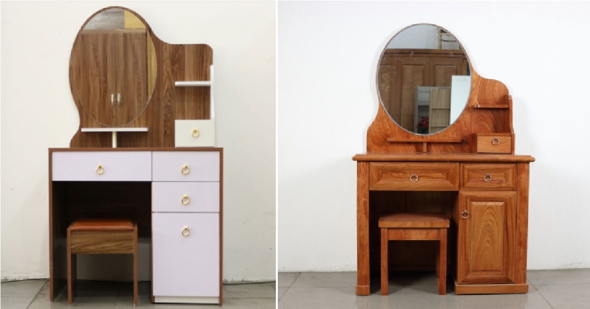 Gợi ý mẫu bàn trang điểm - bàn phấn đẹp giá rẻ TP HCM