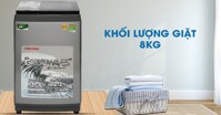 Gợi ý máy giặt giá 5 triệu đồng Toshiba cửa trên 8kg cho năm 2023