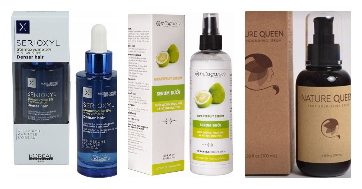 Gợi ý top 3 serum mọc tóc được nhiều người tin dùng nhất 2022