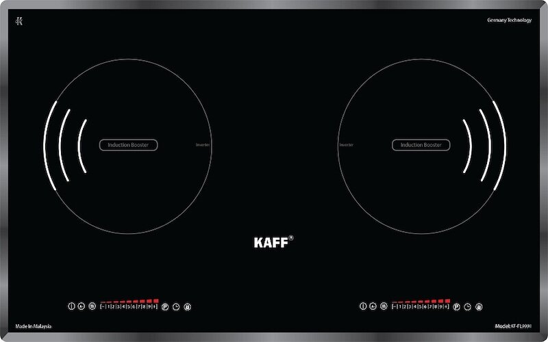 Bếp từ 2 vùng nấu Kaff KF-FL999II trái tim của căn bếp hiện đại