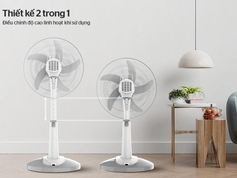 Thiết kế quạt tích điện Sunhouse SHD7228