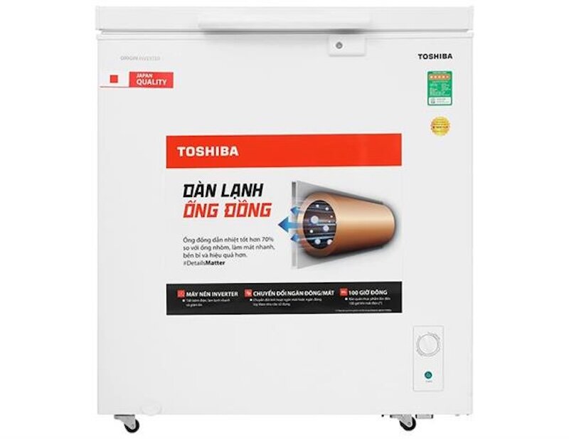 Thiết kế của tủ đông Toshiba Inverter 201 lít GR-RC265CM-PMV(01)