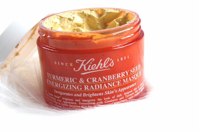 Kiehl's turmeric mask with the full name is Kiehl's Turmeric & Cranberry Seed Energizing Radiance Masque.