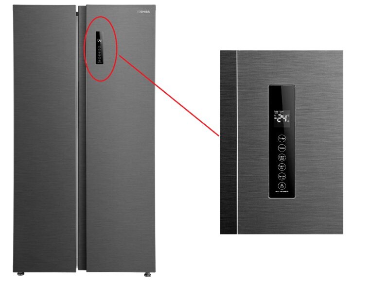 Tủ lạnh Toshiba side by side GR-RS696WI-PMV(60)-AG 