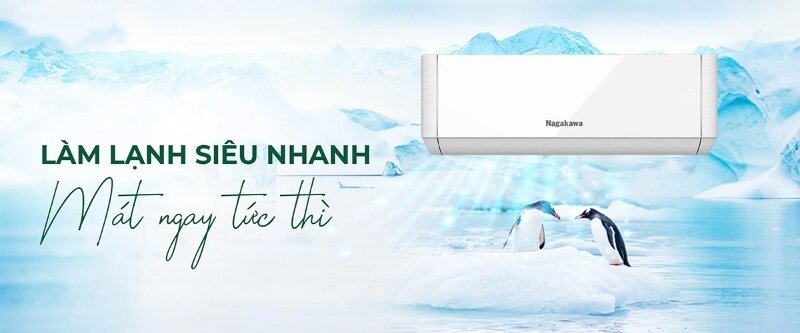 Điều hòa Nagakawa 9000 BTU 1 chiều inverter NIS-C09R2T29 - giải pháp làm mát giá rẻ, tiết kiệm điện