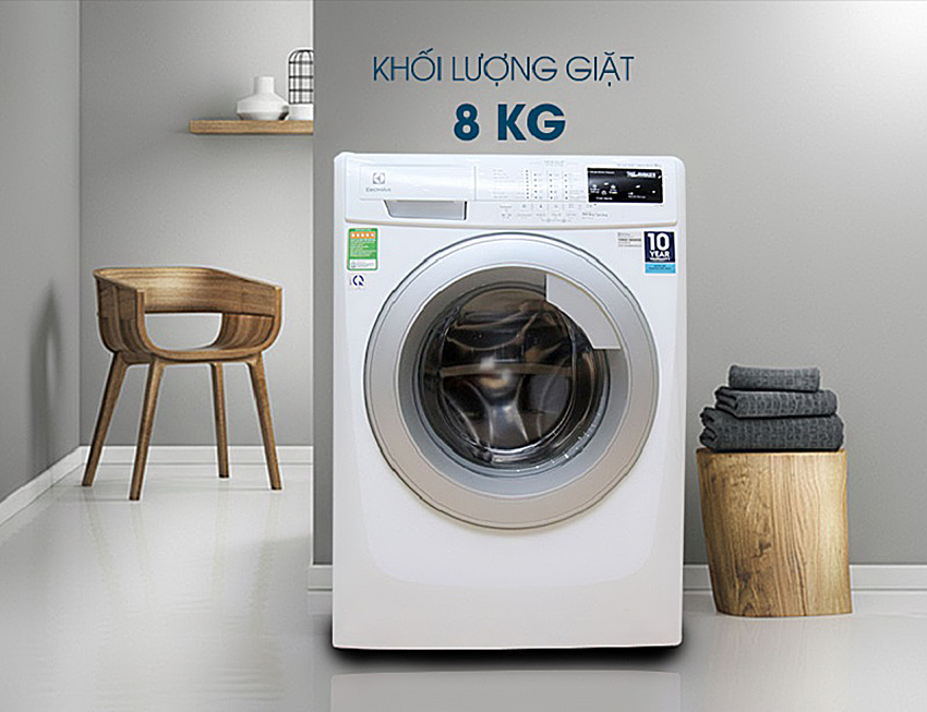 Máy giặt chính hãng Electrolux cửa trước 10kg UltimateCare 900 - EWF1023BESA