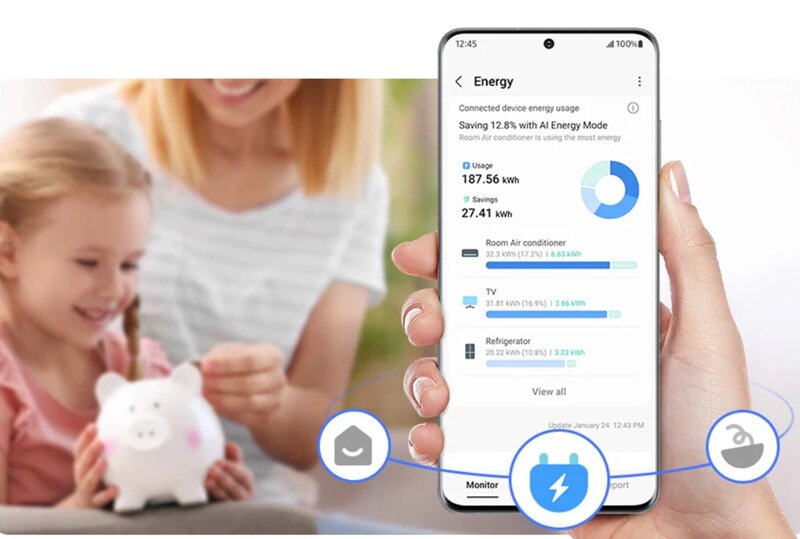 Tủ lạnh Samsung side by side RS57DG400EM9SV rất sang xịn, lại đang giảm nửa giá - món hời cho gia đình!