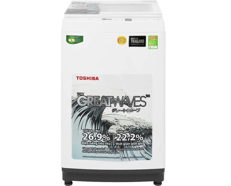 Top 4 máy giặt Toshiba cửa đứng 9 kg giá từ 3–5 triệu bền bỉ cho gia đình năm 2026