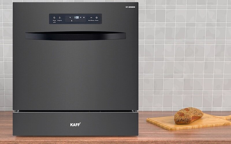 Máy rửa bát Kaff KF-BISMS8 nhỏ gọn bất ngờ, công suất vượt trội