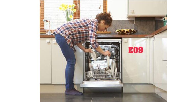 lỗi e09 của máy rửa bát bosch