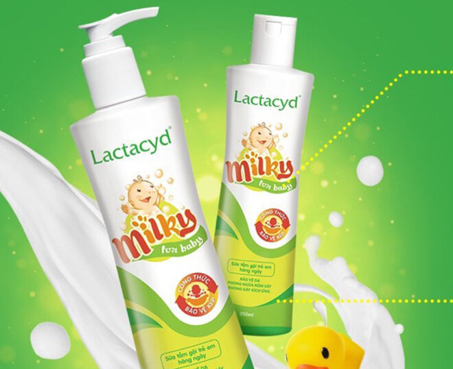 Sữa tắm Lactacyd Milky có mấy loại?