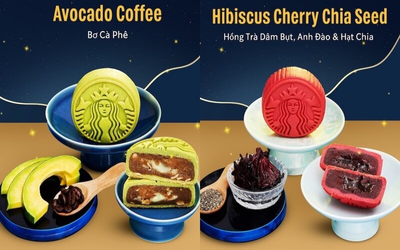 Bánh Trung thu Starbucks 2025 trọn vẹn mùa trăng, đậm vị yêu thương