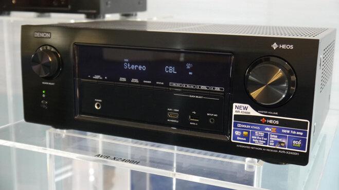 Amply Denon AVR-X2400H BKE2 có chất lượng tuyệt vời (Nguồn: vcdn.tikicdn.com)