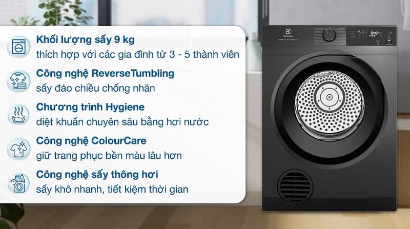 Top 6 máy sấy quần áo Electrolux Ultimatecare 300 tốt đáng mua đầu năm 2025